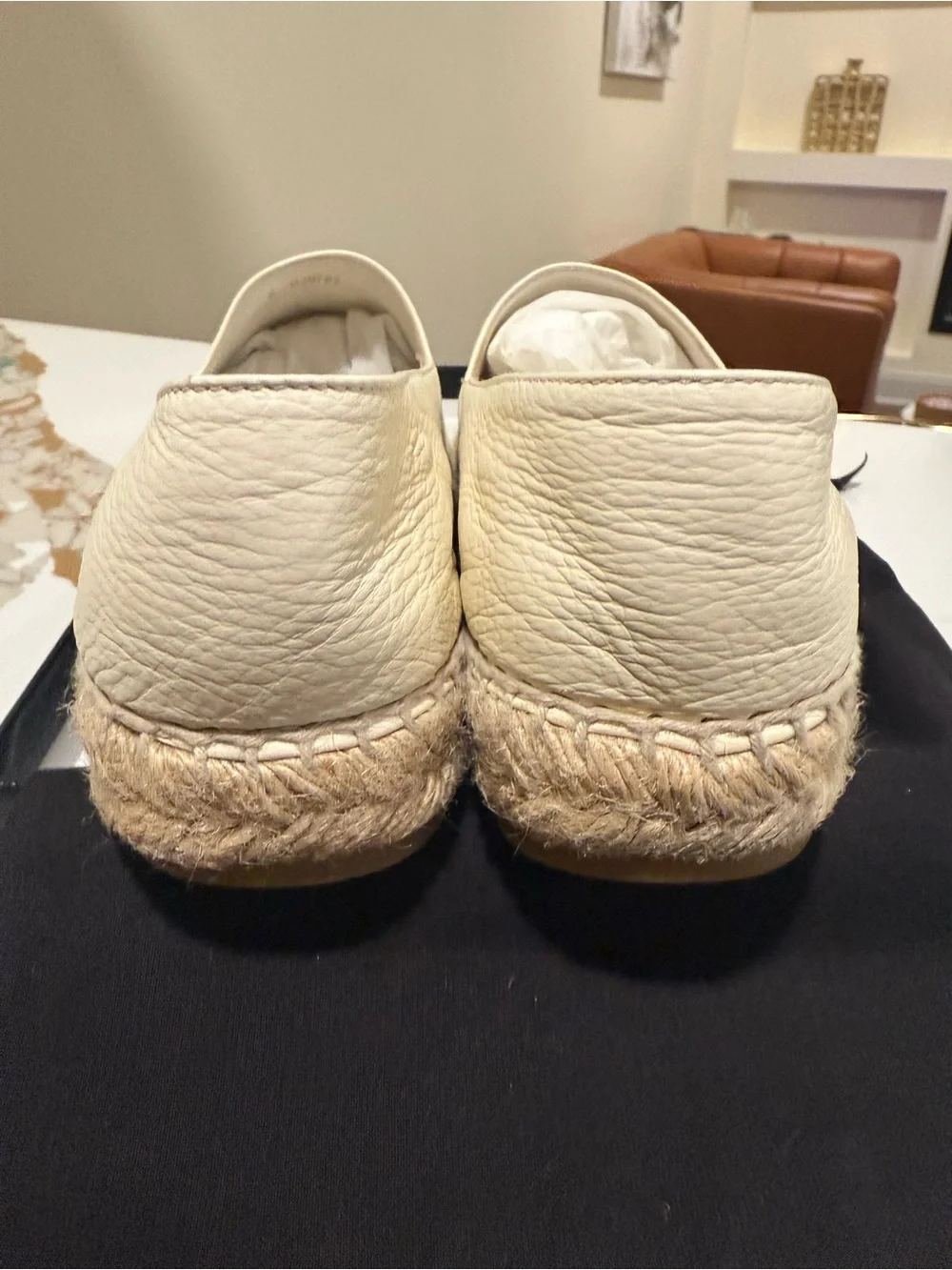 CHANEL authentic leather
